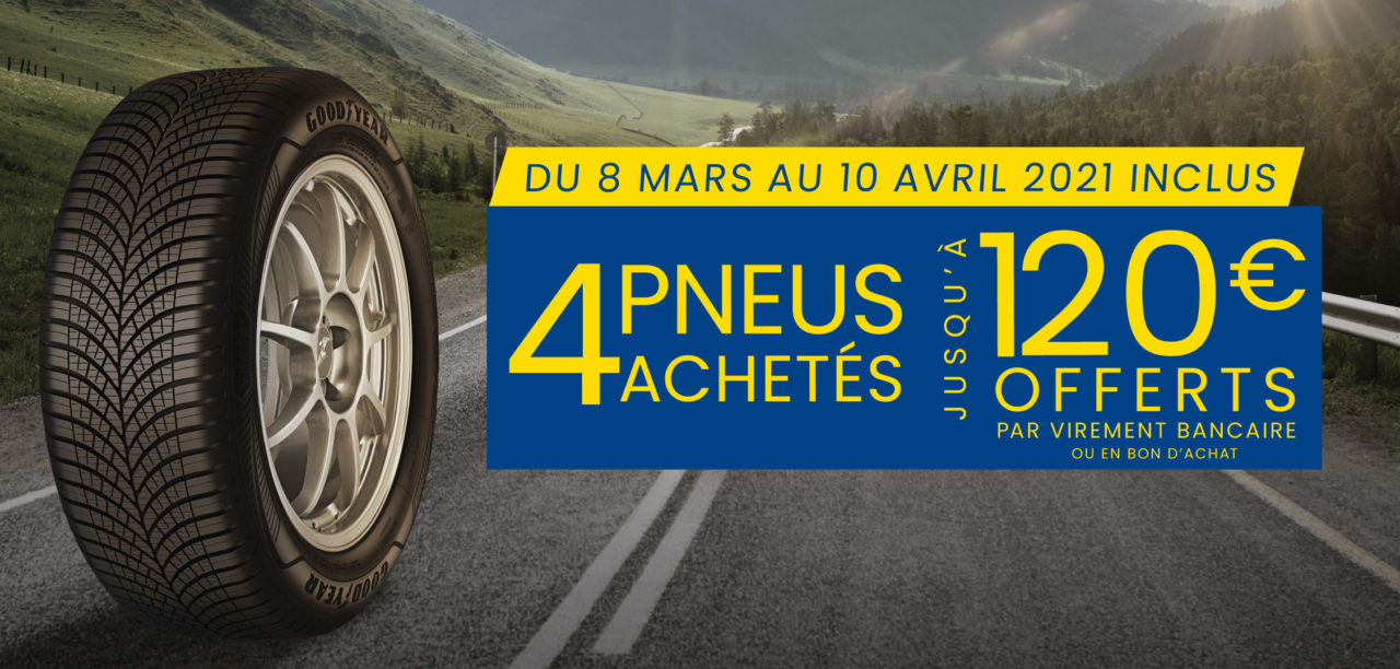 2 Pneus Achetés 2 Pneus Offerts 2022